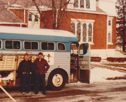 Outside Bus