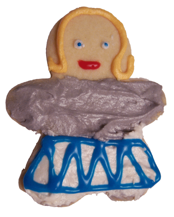 Cheerleader Cookie