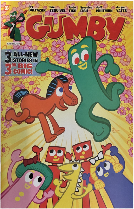 Gumby Winter Fun Comic