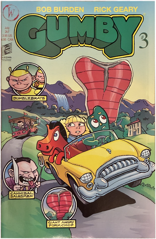 Gumby Winter Fun Comic