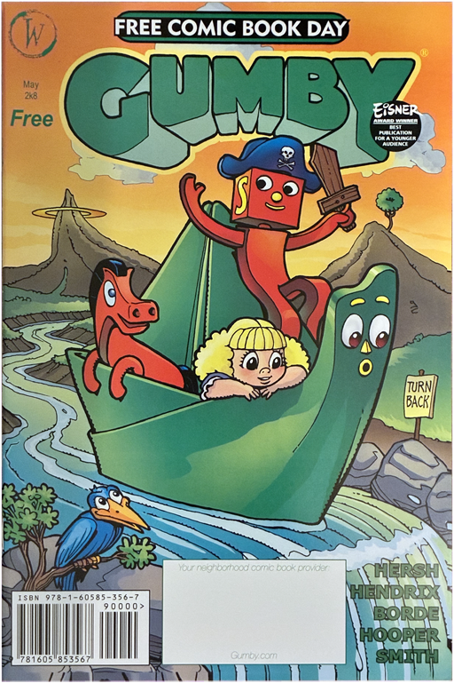 Gumby Summer Fun Comic